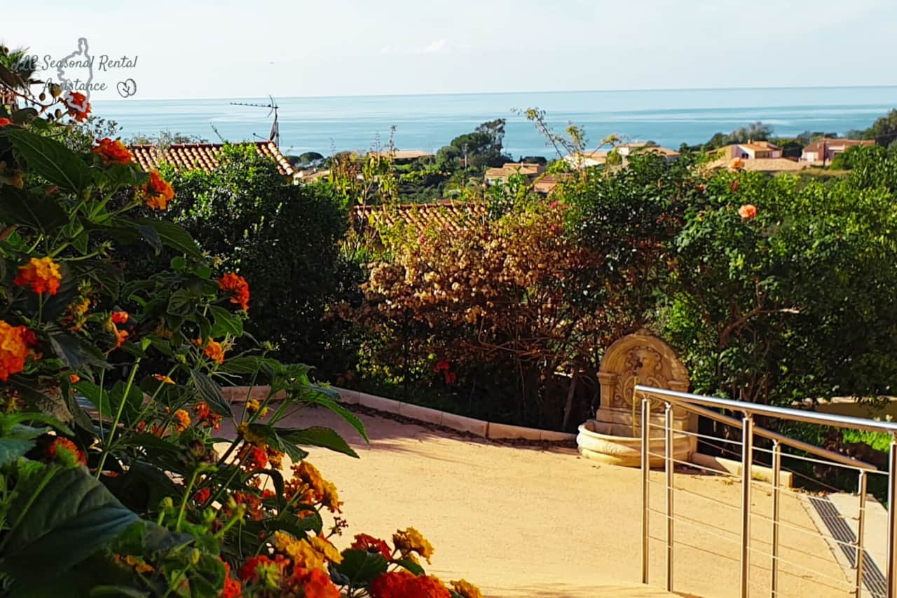 Sea view from the property - Ruppione