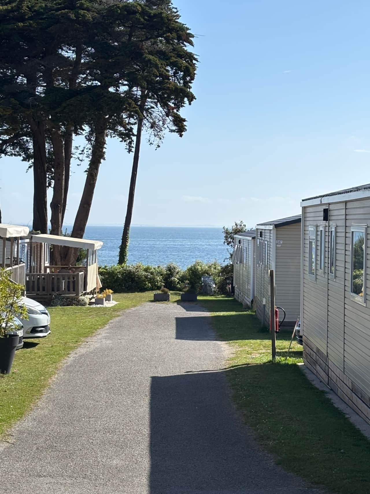 Vue mer depouis la terrasse
