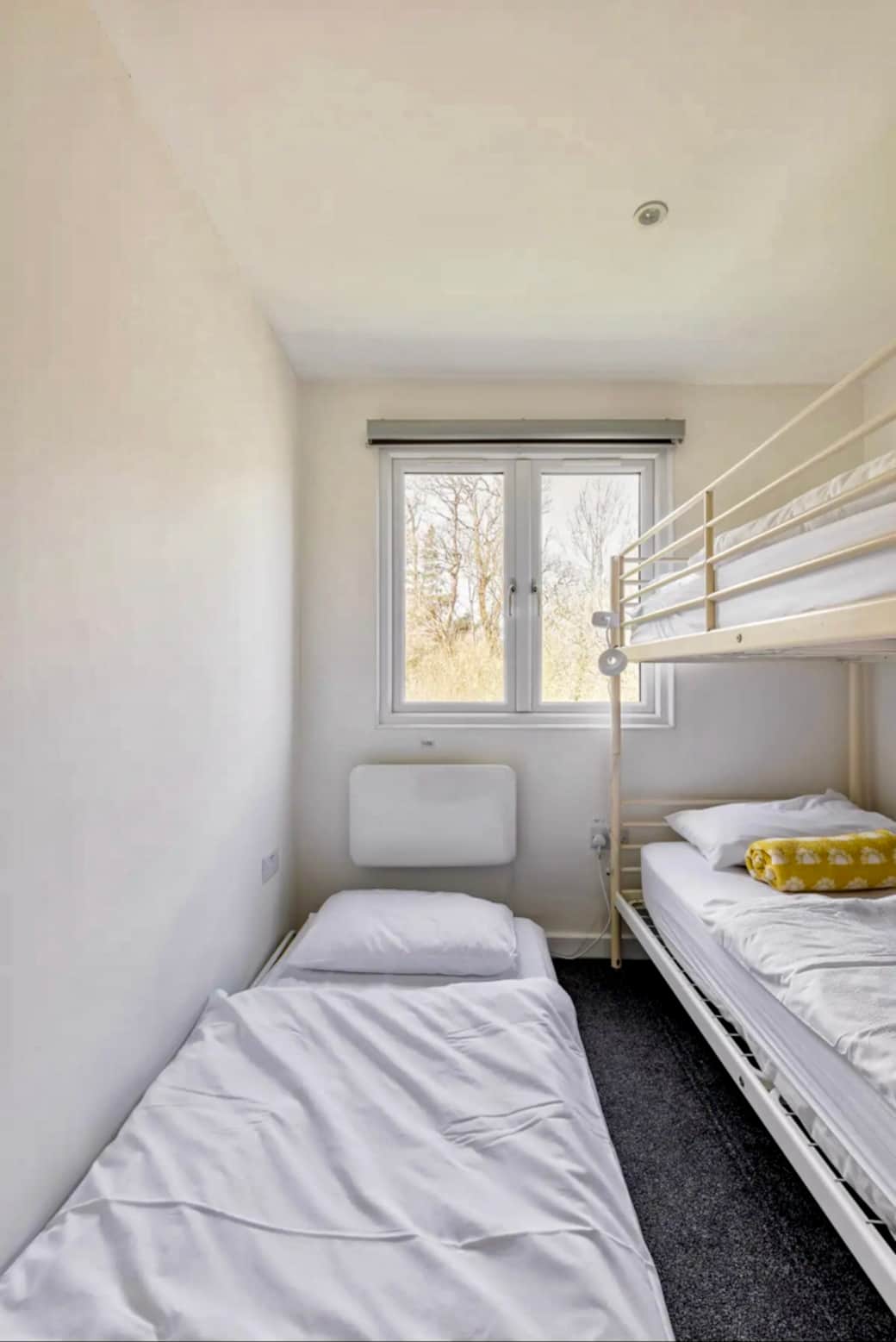 Bunk Bed with an extra single underneath