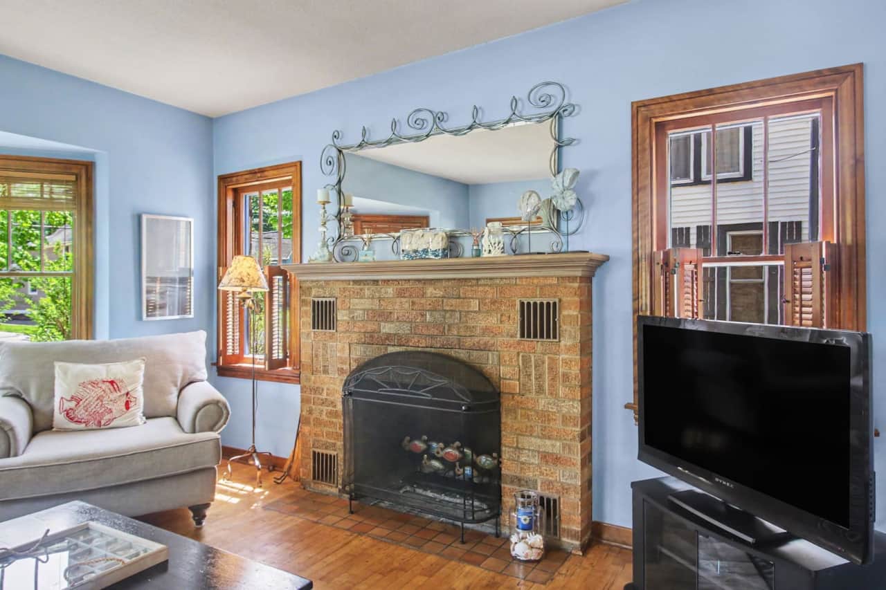 Natural fireplace