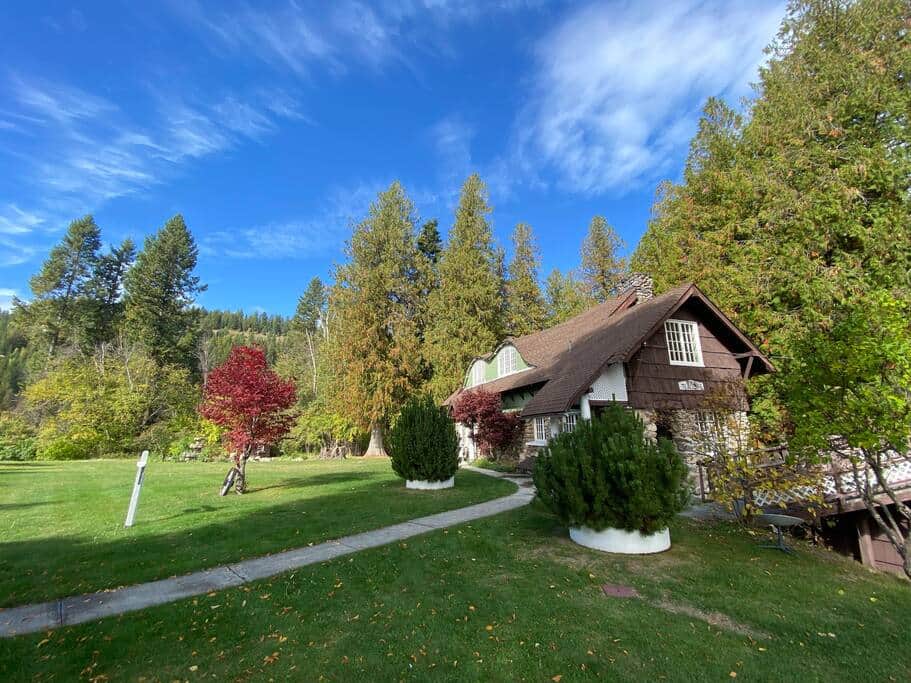 NEW The Kirtland Cutter Rock House Metaline Falls Cabin in