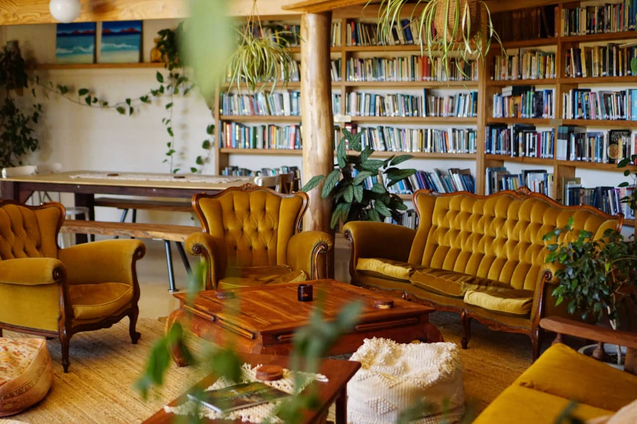 Lounge Area Woodland Hive at Shambala Nature Retreat