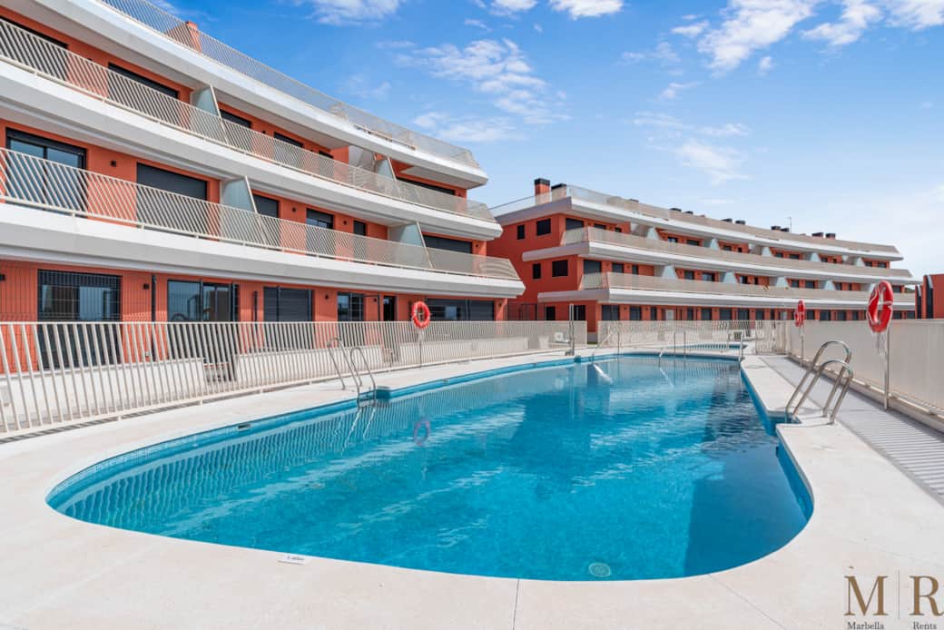 Heated swimming pool.