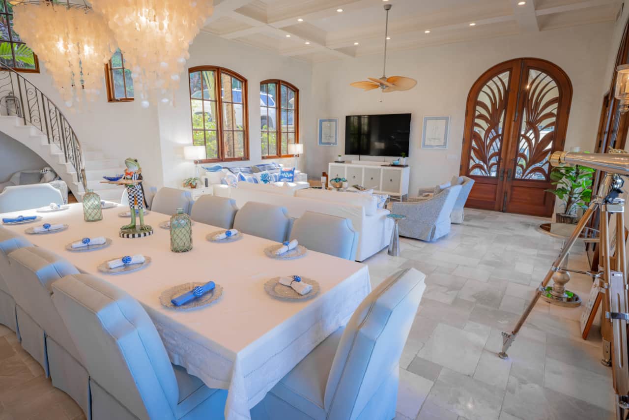 Indoor dining for all guests