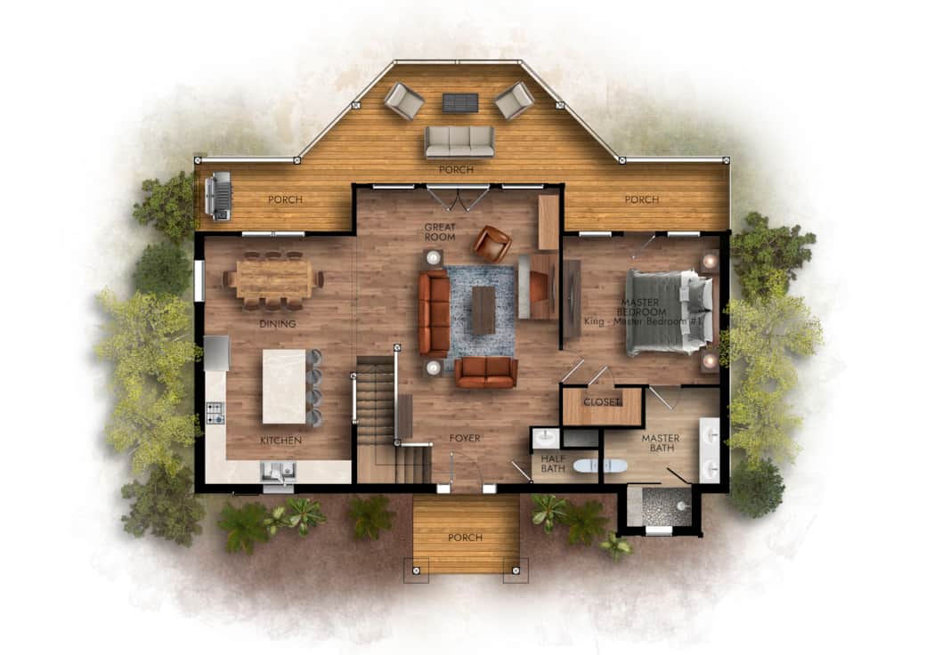 Ground Floor Layout