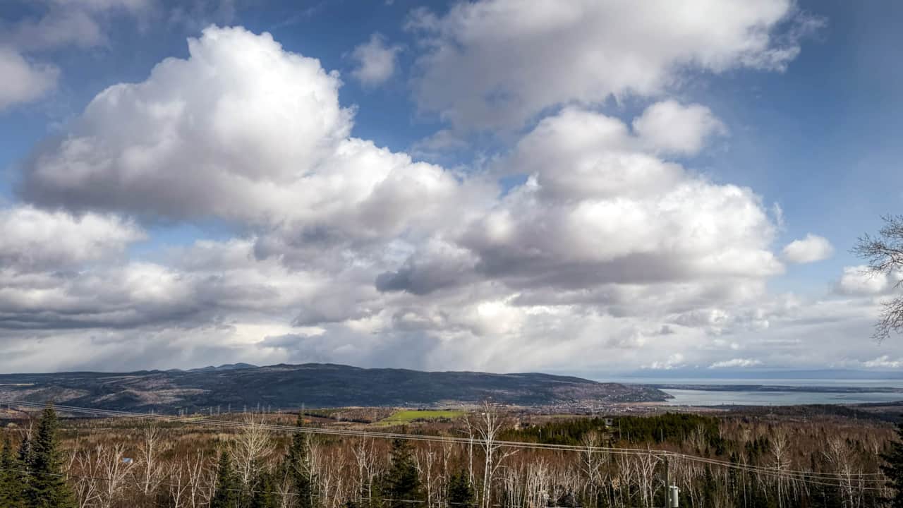 St. Lawrence River & Mountain Views – Summer