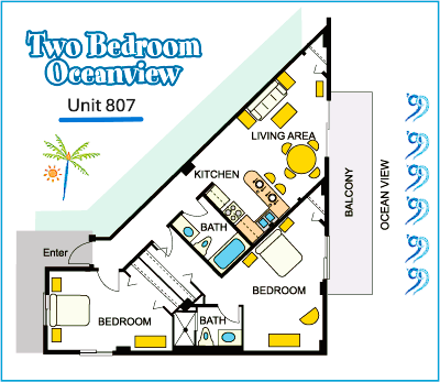 2 bed oceanview 2 bed oceanview