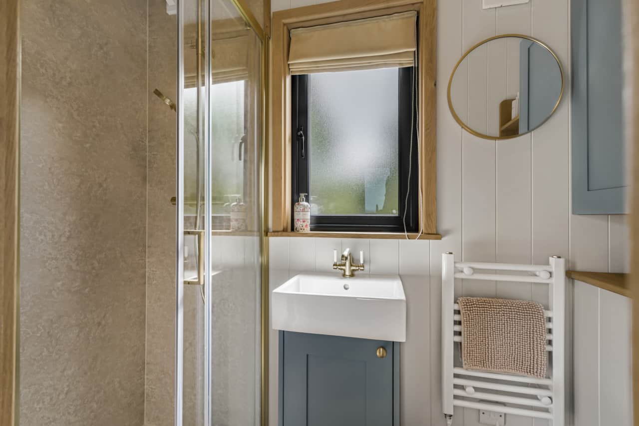 Bathroom with shower