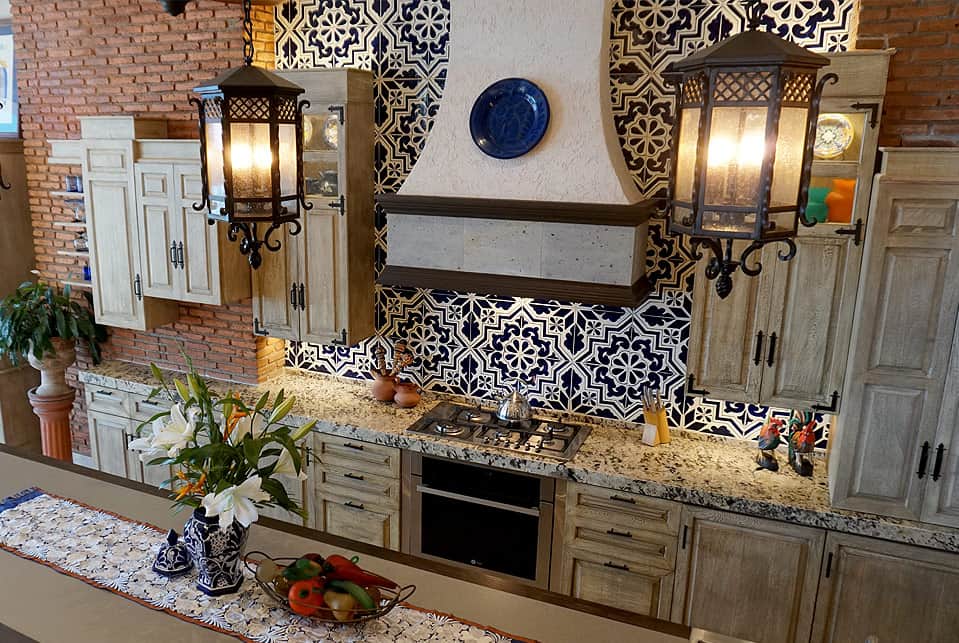 Kitchen with KithcenAid appliances