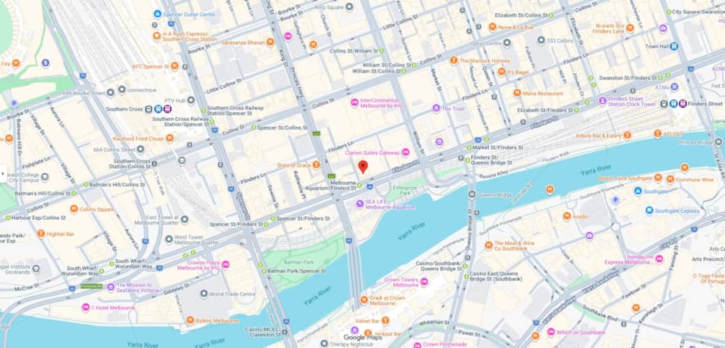 Map of the property location
