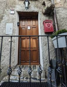 Holiday home entrance Rustico