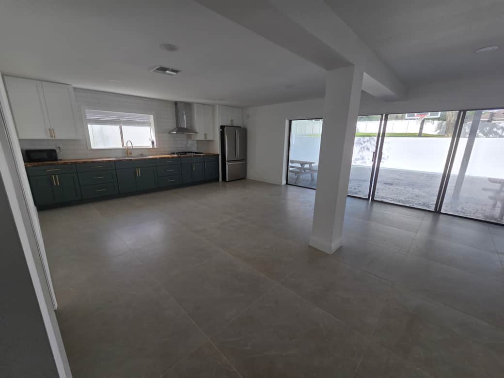 Kitchen and Living Room Area Kitchen and Living Room Area