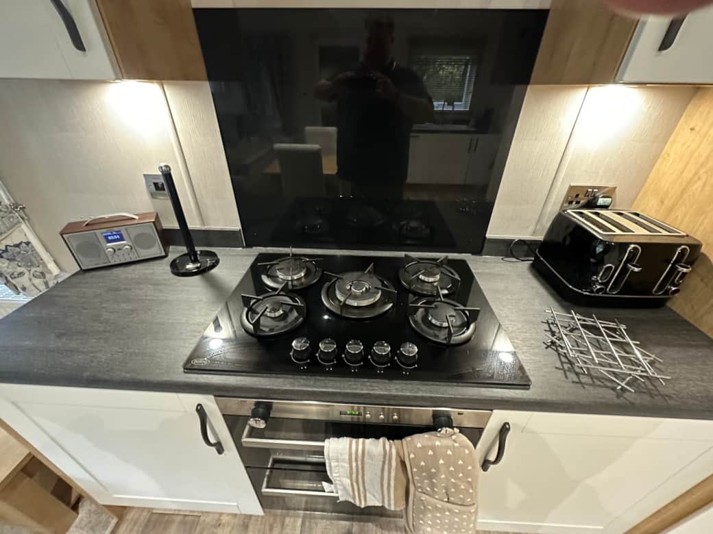 Hob and oven