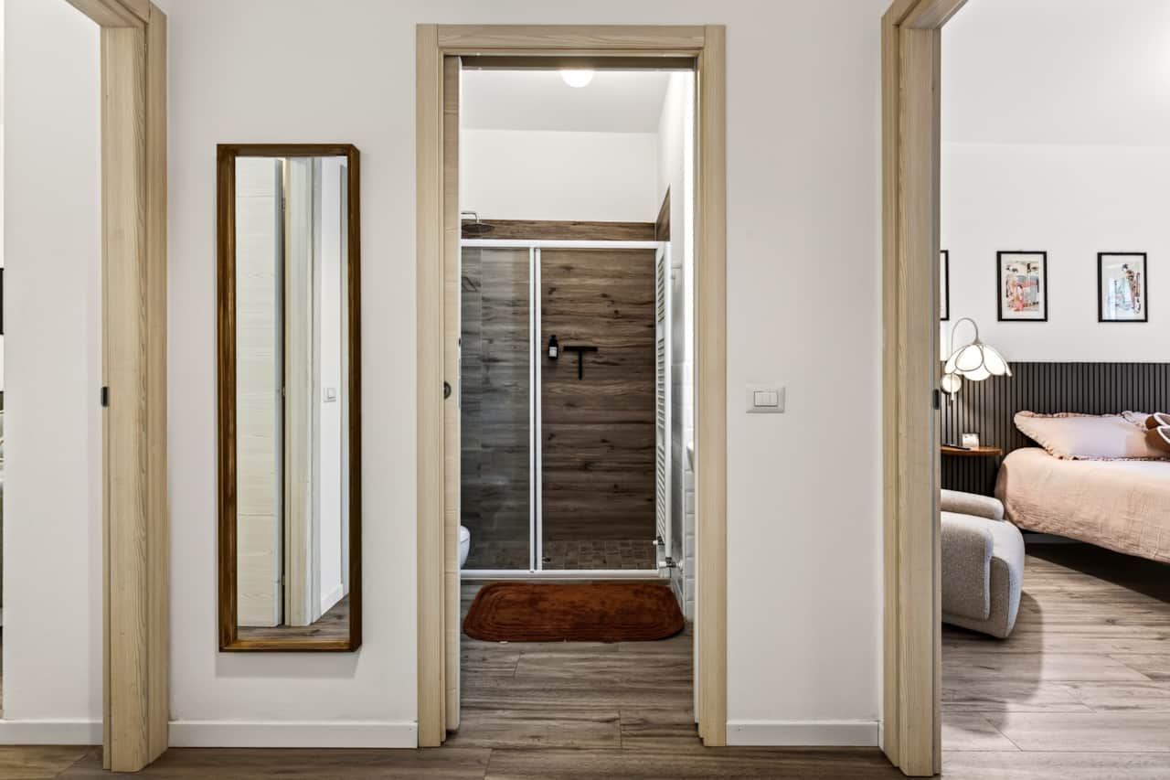 Bathroom and Pink room