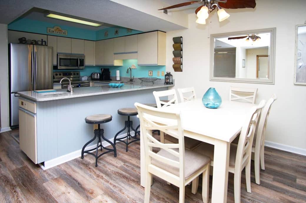 Kitchen and Dining Area