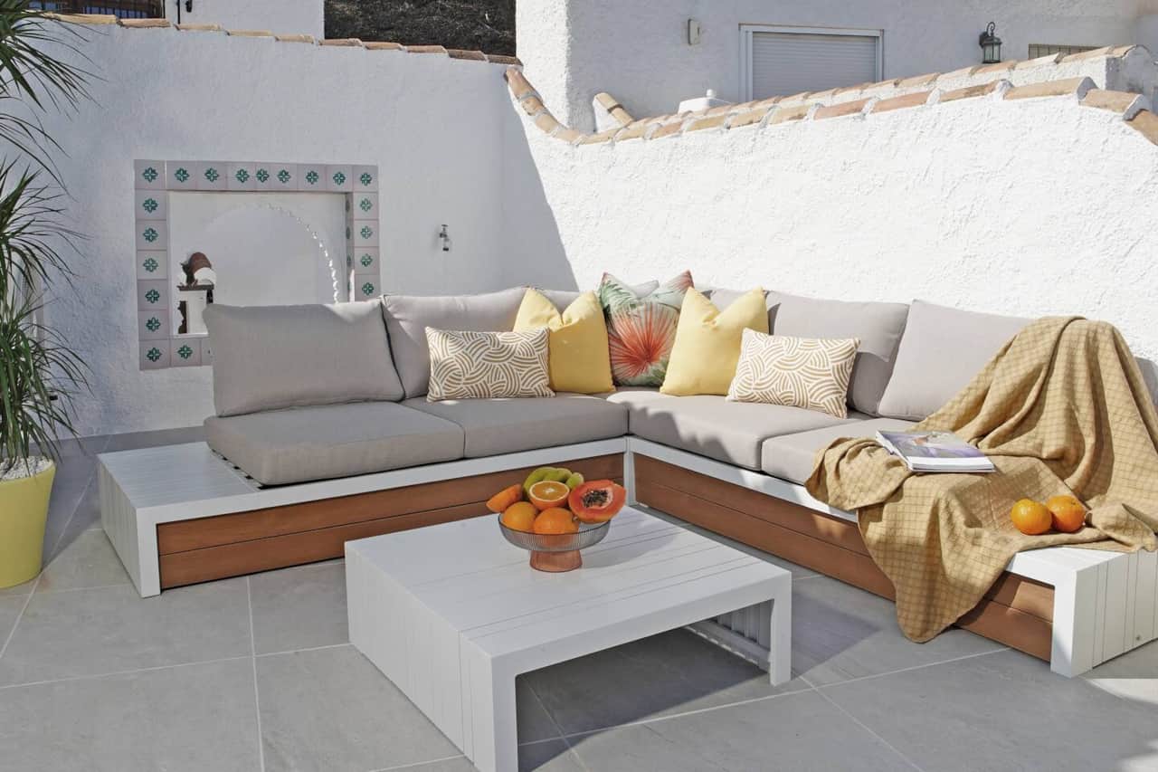 Zona descanso terraza