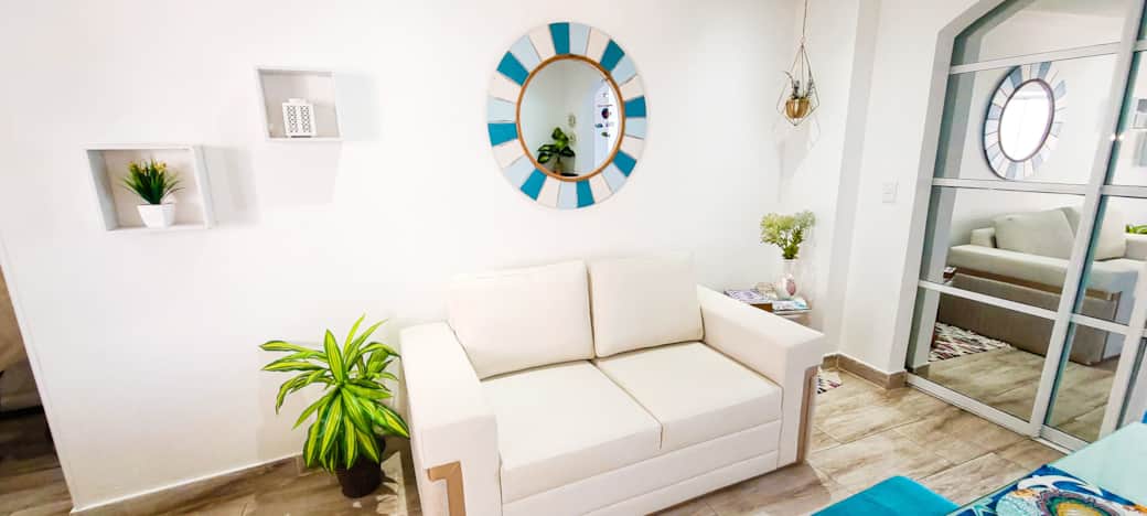 Apartamento en cartagena  sofa nuevo en sala playamar
