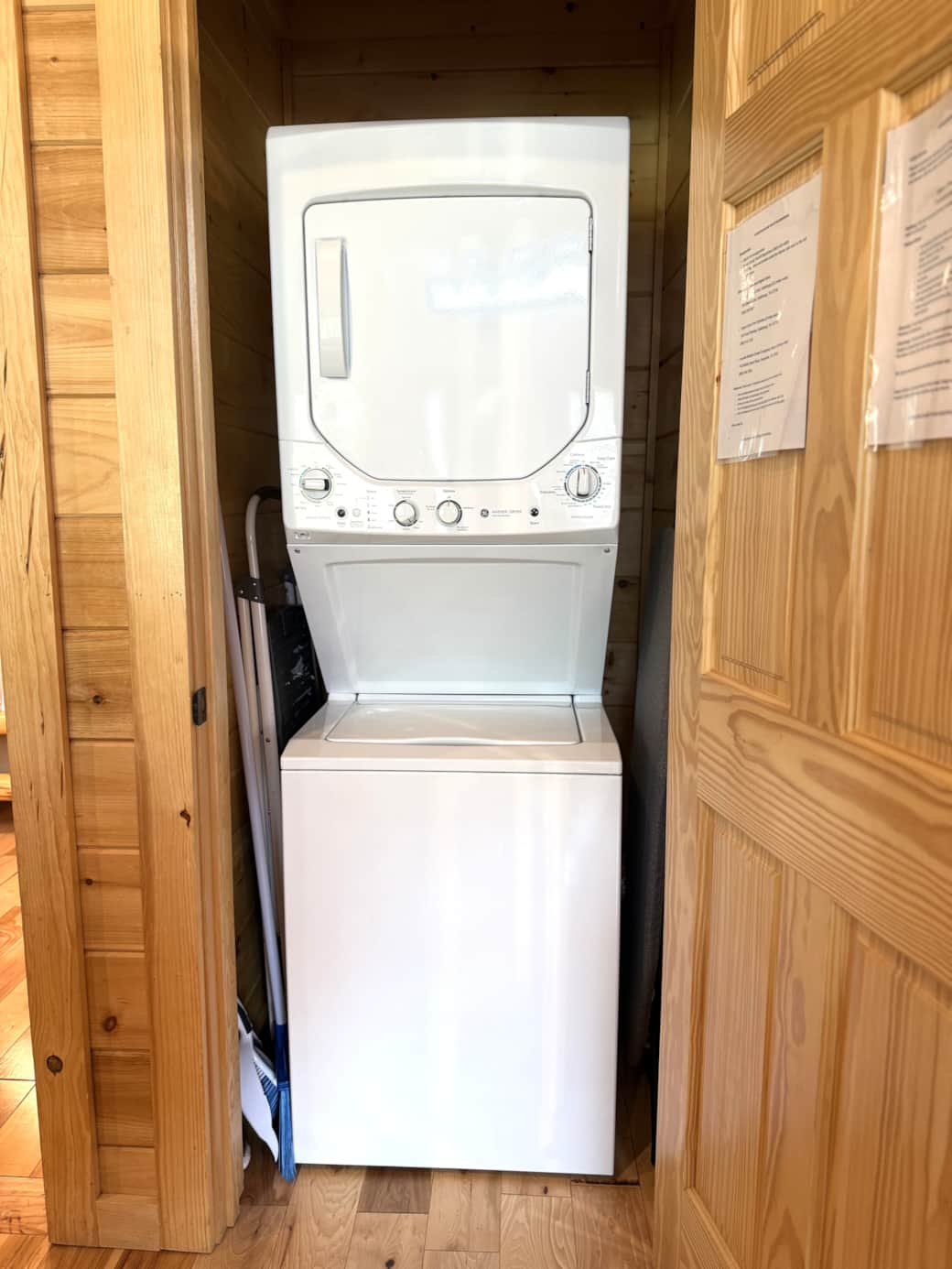 Washer and Dryer Closet