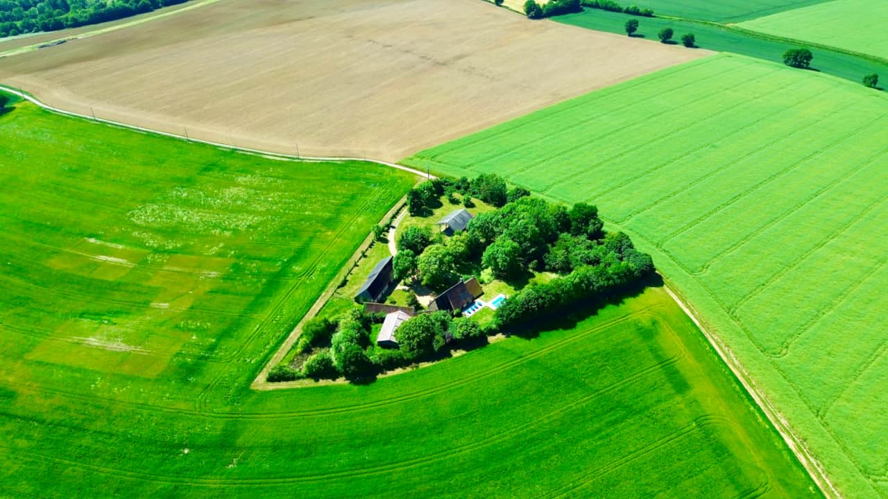 Vue aérienne