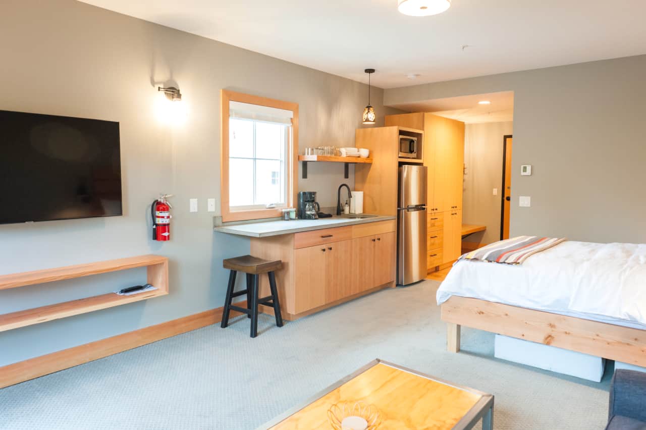 studio 2 kitchenette