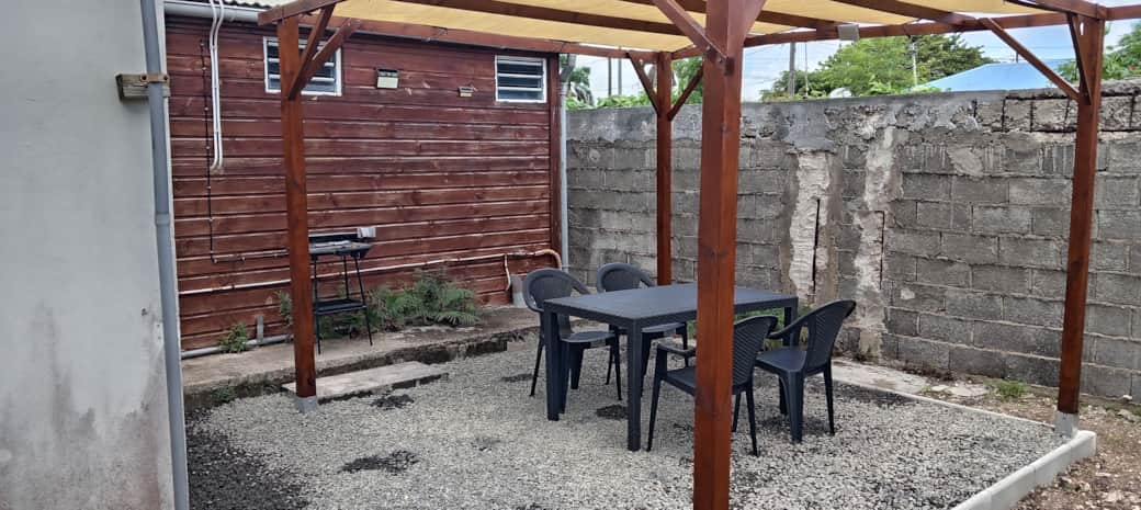 Wooden kaz-Espace barbecue