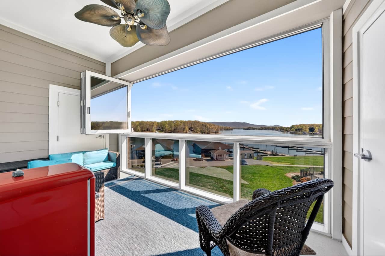Waterfront Balcony