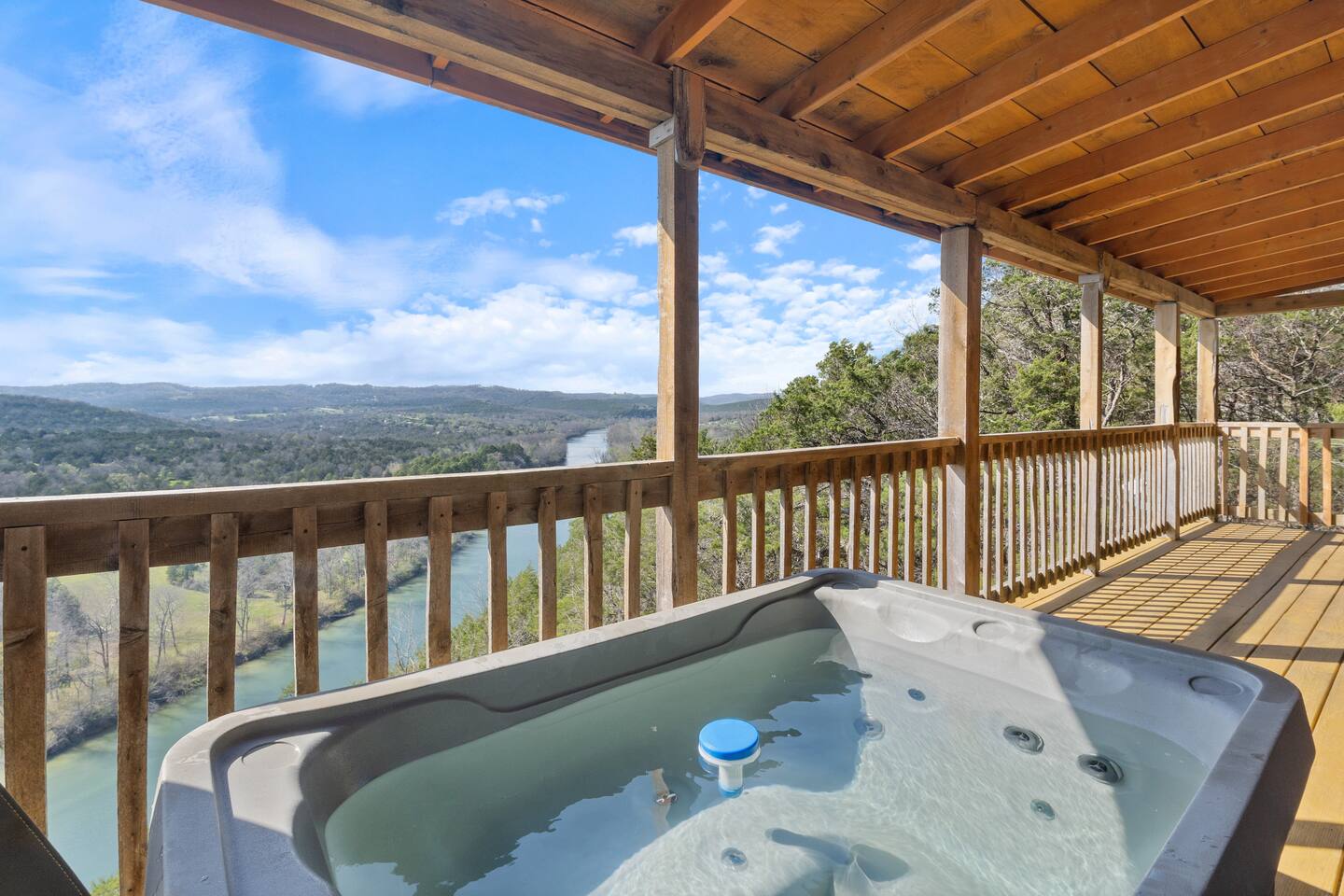 River Views, Hot Tub, King Bed