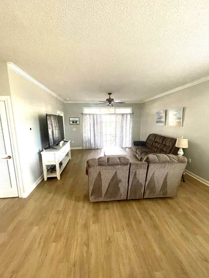 living room from entryway