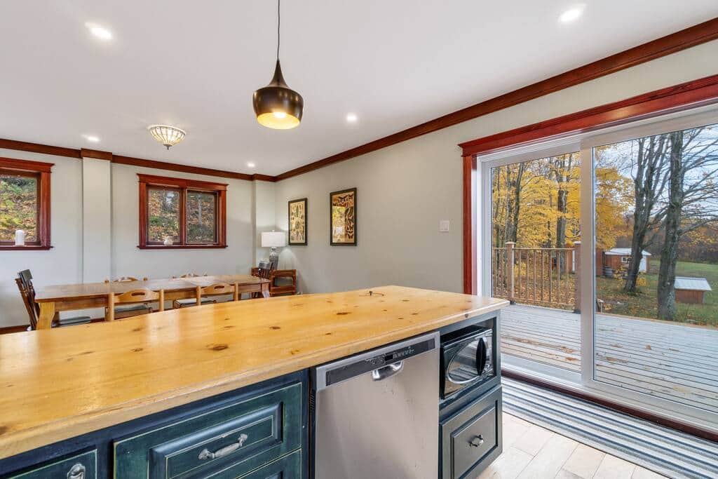 Kitchen and dining room Kitchen and dining room
