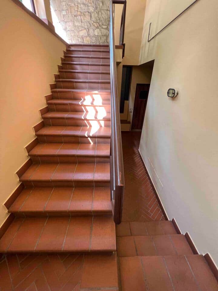 scale per accedere all'appartamento