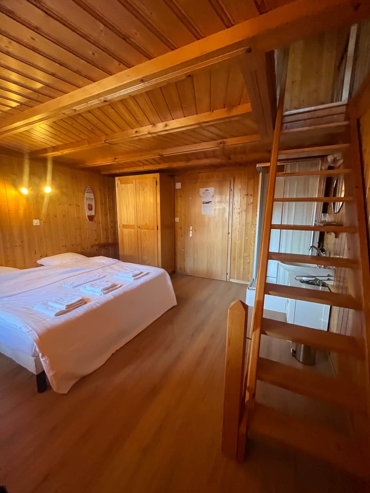 chambre triple - lit double -aux mosses
