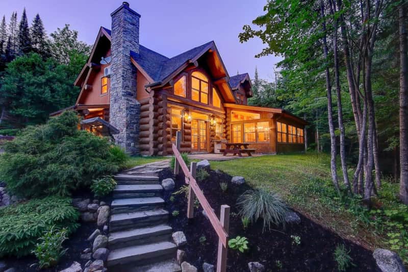 Chalet Authentik 3 - location chalet Fiddler Lake Resort, vue exterieure