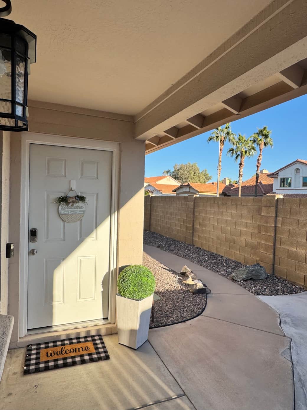 front door