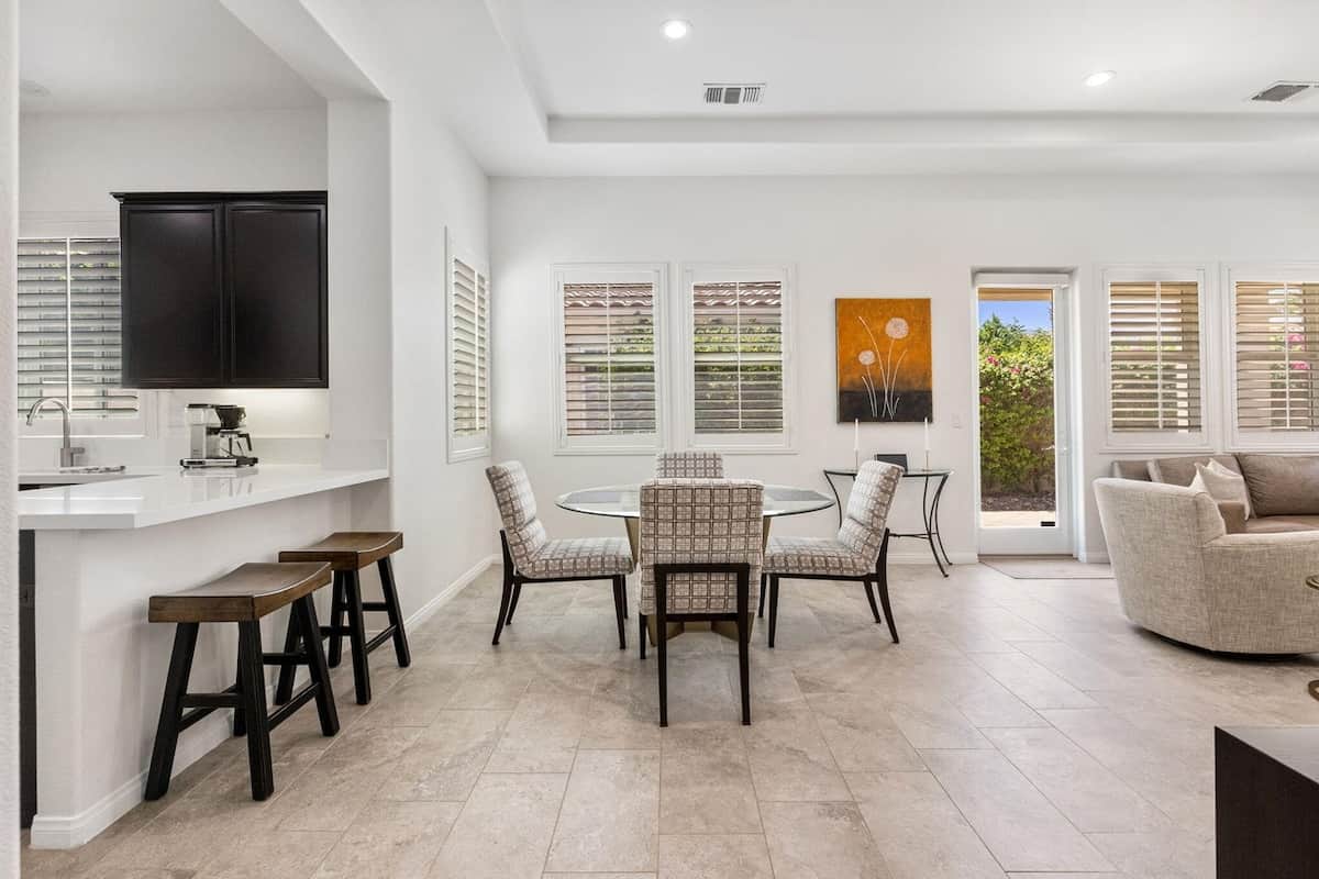 Modern amenities and updated decor abound