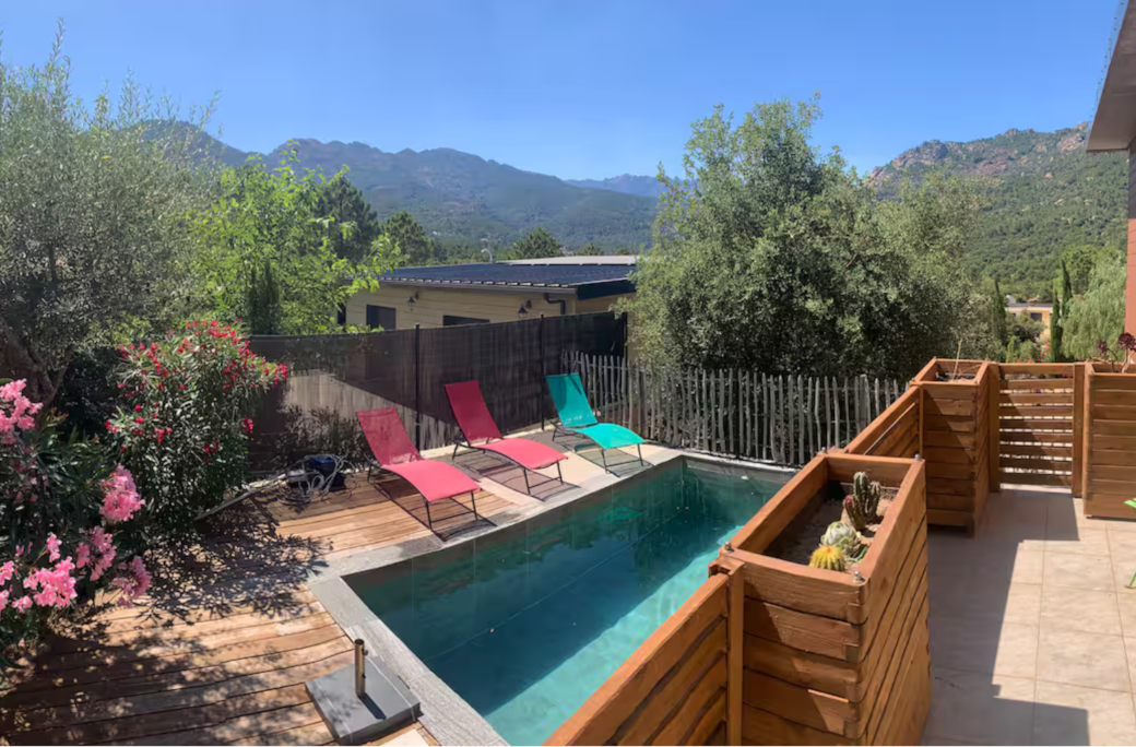 Casa Jeanata Ciucculate - Terrasse avec piscine