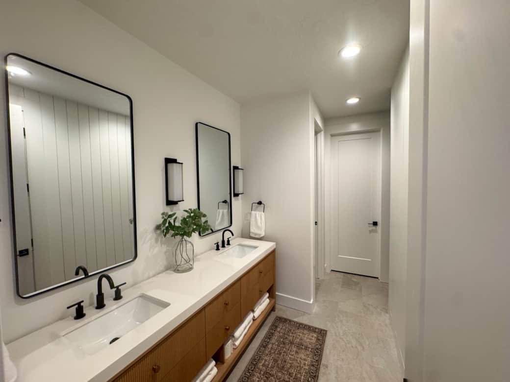 Master bathroom