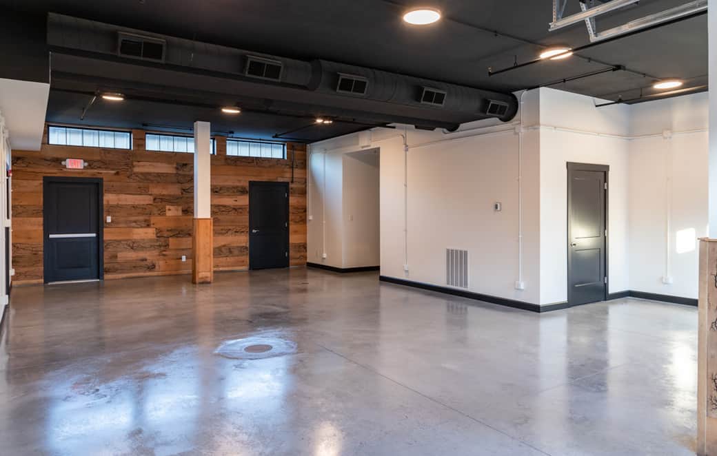 Event Space Barn Burner Interior