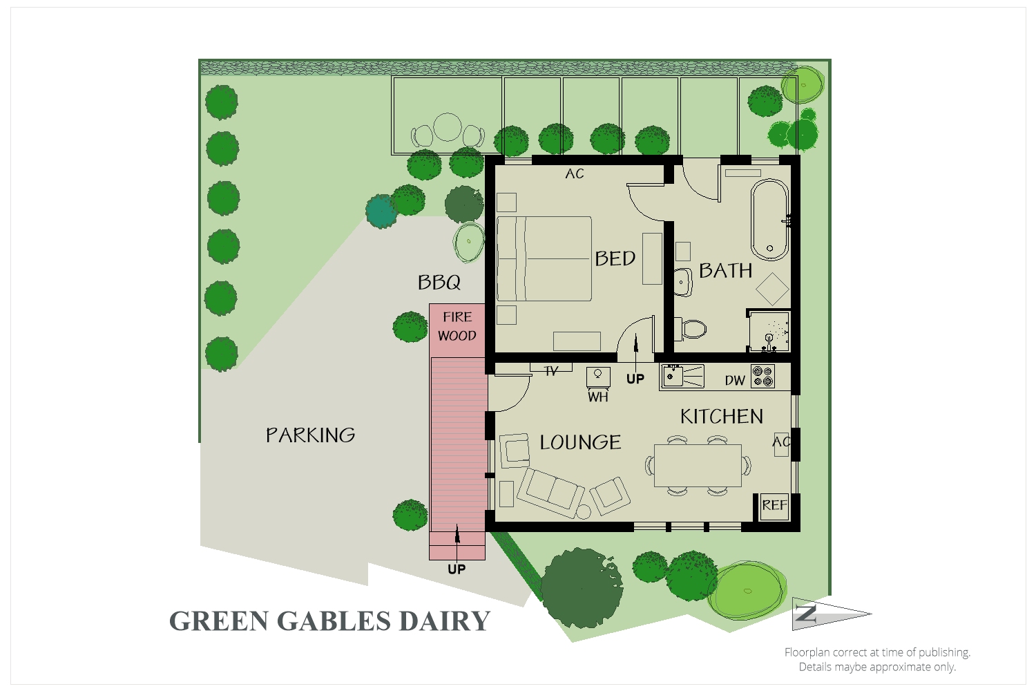 The Dairy Floor Plan