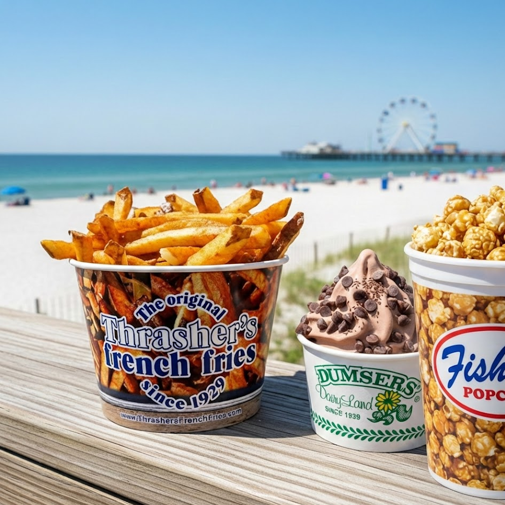 Ocean City Boardwalk Snacks