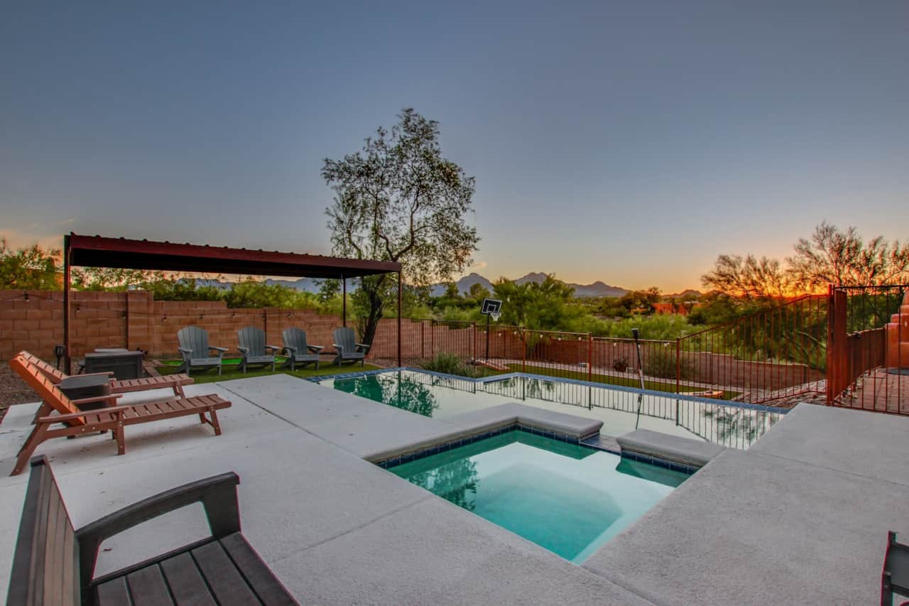 Pool and patio