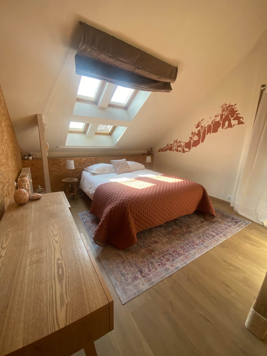 Chambre La Cabane - Lit 160 x 200