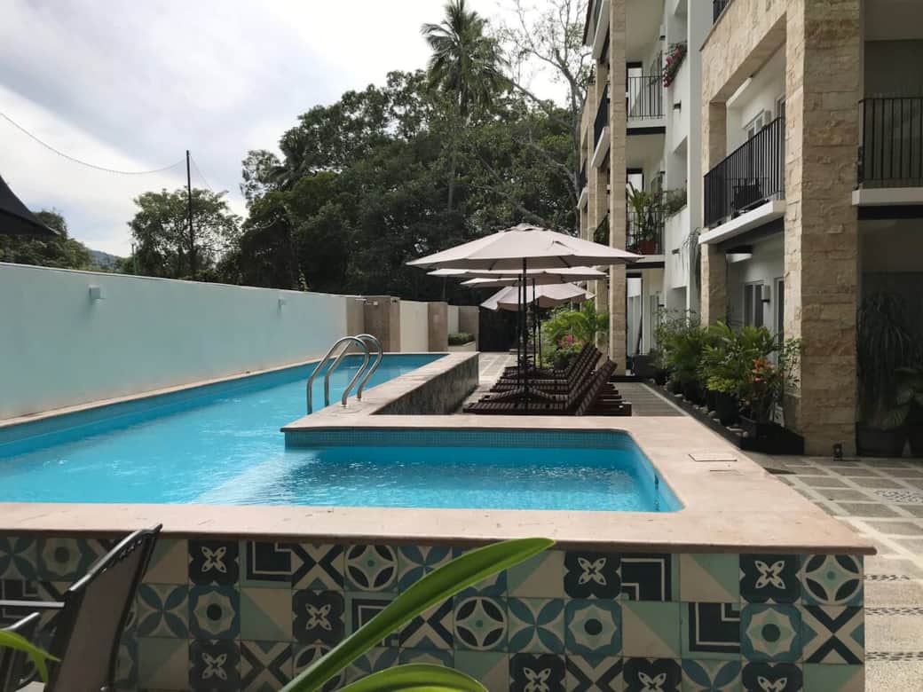 Beautiful Pools in the Courtyard