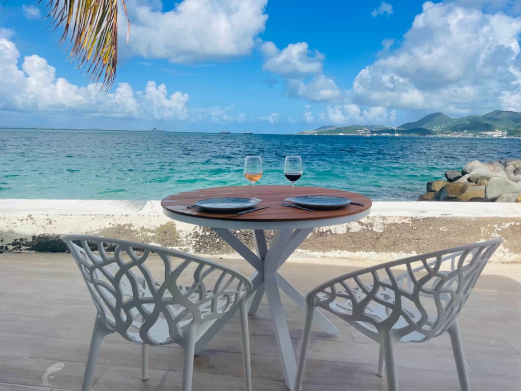 NBBC SXM Paradise Beach terrasse 3 NBBC SXM Paradise Beach terrasse 3