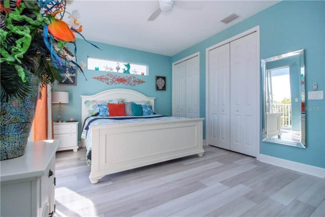 Master Bedroom with Private Balcony