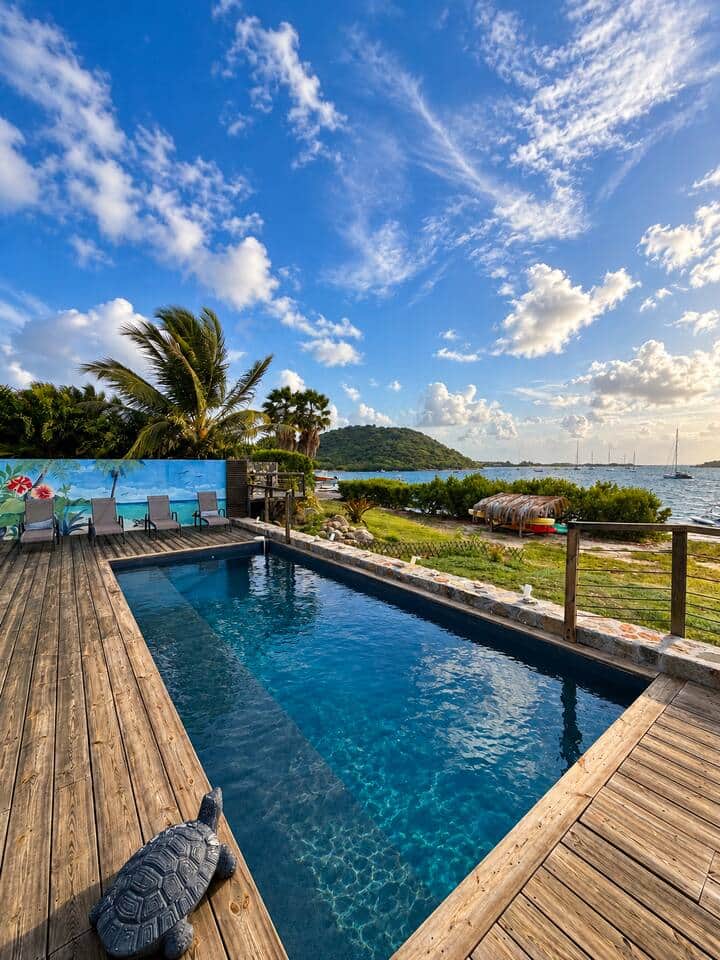 Pool and view 
