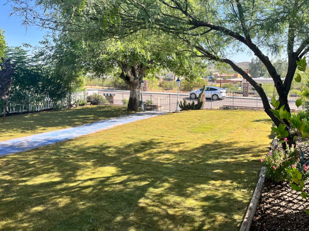 front yard