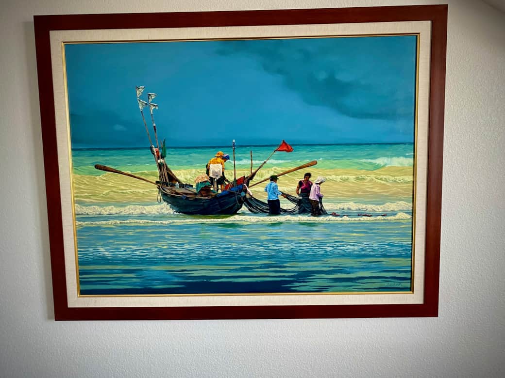 Painting from Myanmar - Bali Suite