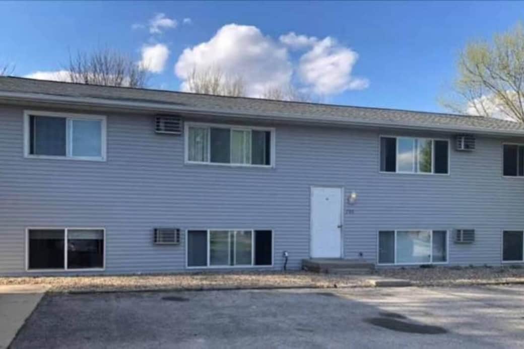 Front, and parking lot.