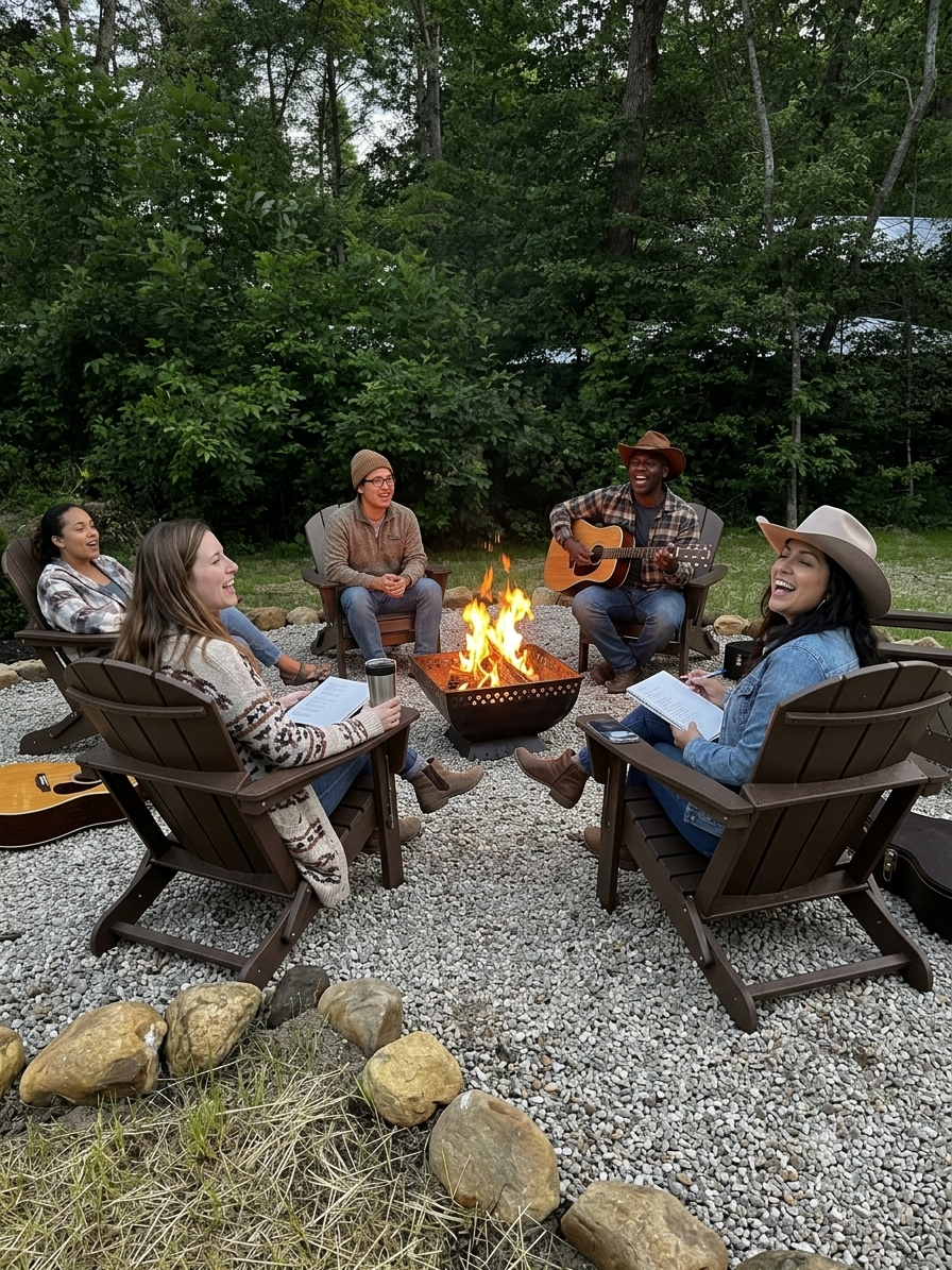 Gather together around the fire