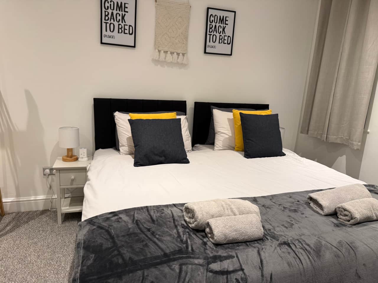 Super King Bed main Bedroom